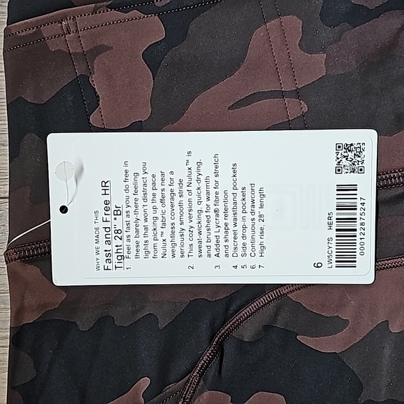 Lululemon leggings NWT - Picture 3 of 3